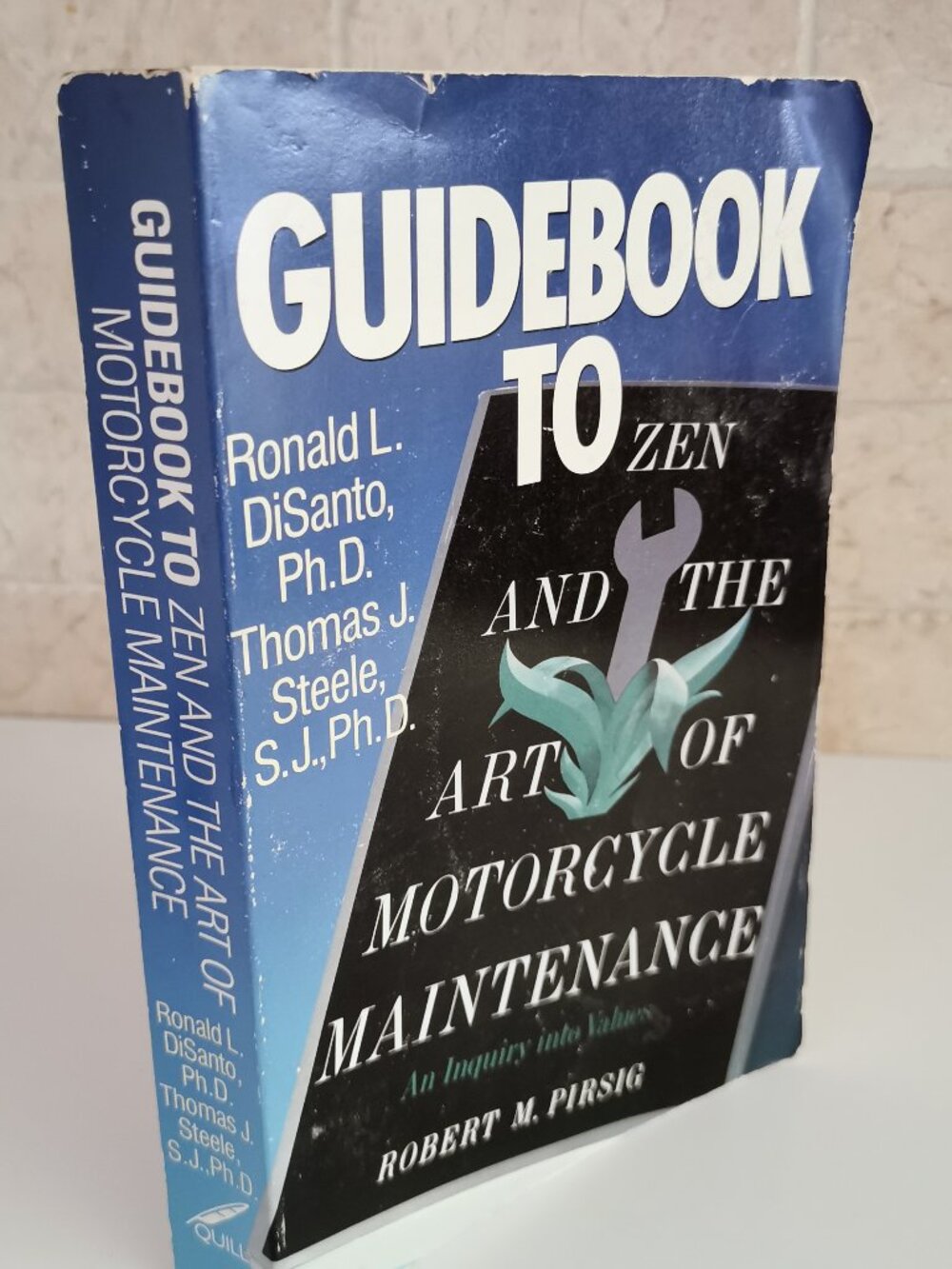 Guidebook to Zen Art of Motorcycle Maintenance Book Ronald DiSanto Thomas Steele